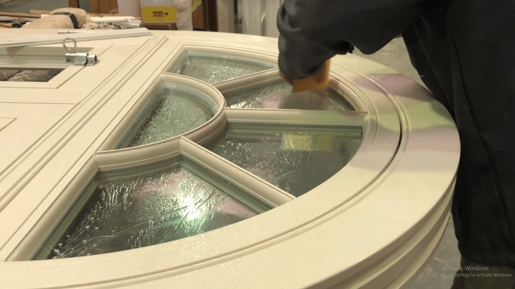 Timber Arched glazing
