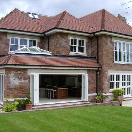 bifold doors and timber windows