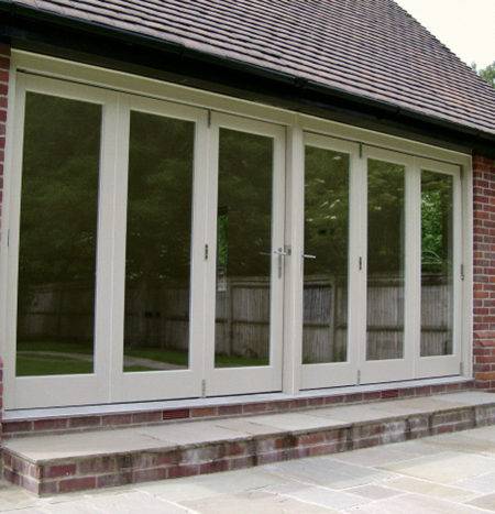 Closed doors after installation