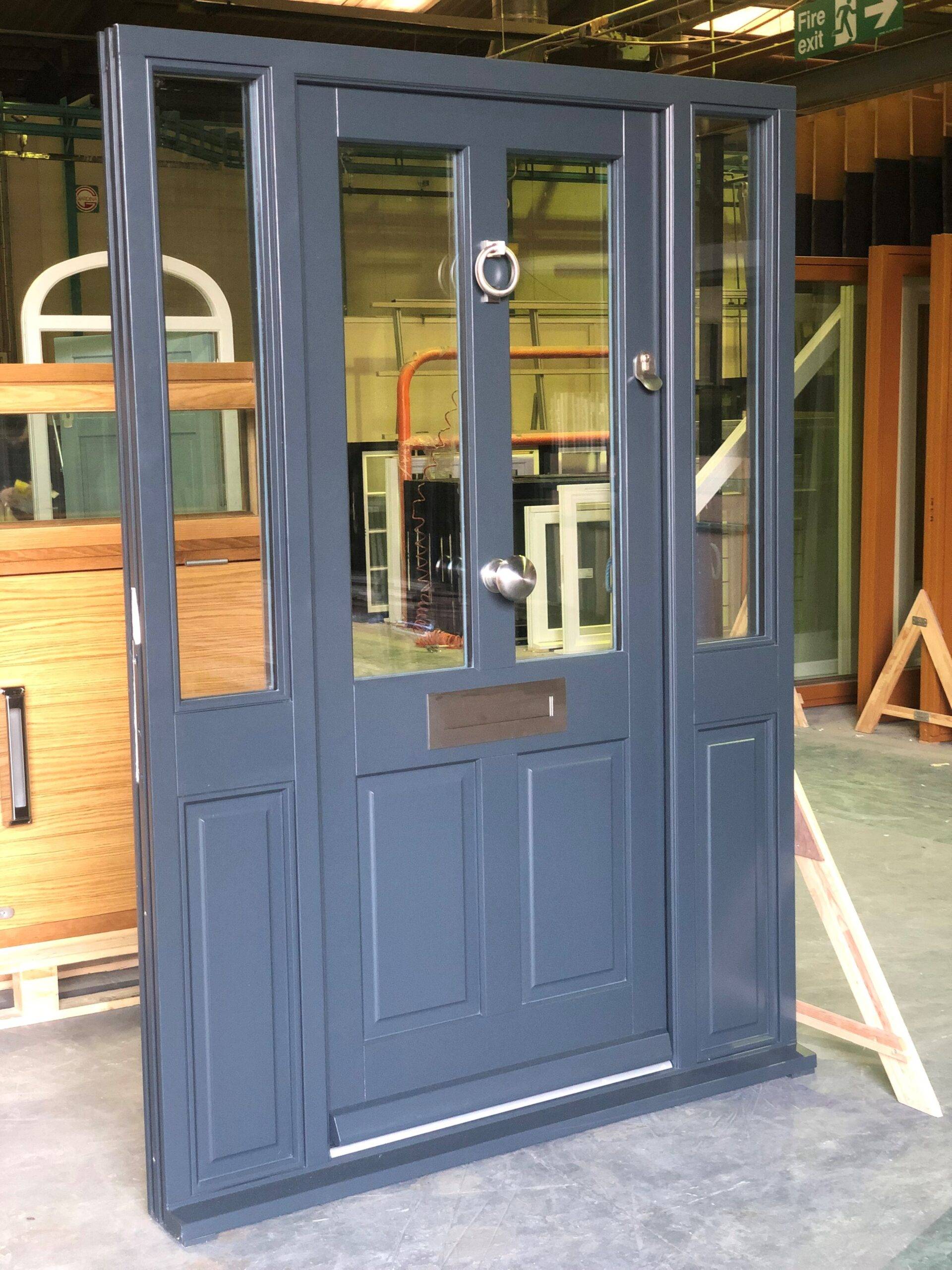 timber front door